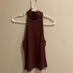 Mock Neck Tank Top